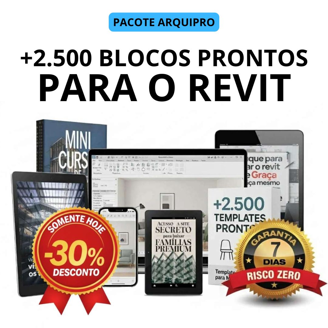 +2.500 Blocos Para o REVIT-30%
